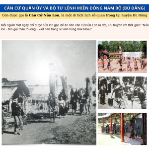 Những điểm di tích lịch sử nổi tiếng tại Bình Phước, có thể kết hợp tour du lịch sinh thái và chương trình về nguồn.