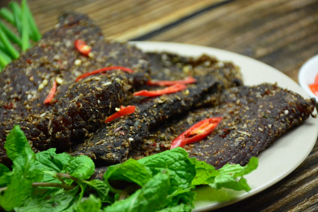 thịt trâu 1 nắng